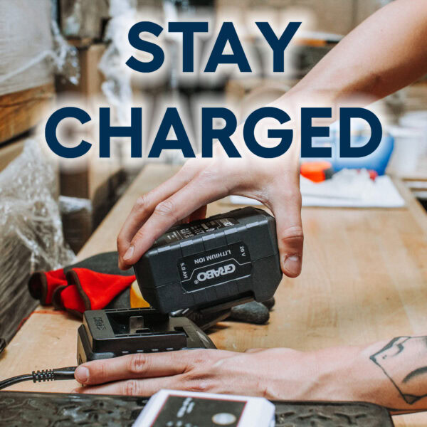 GRABO 20V BATTERY CHARGER - obrazek 2