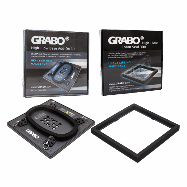 GRABO HIGH FLOW Suction Plate 300 + Foam Seal 300