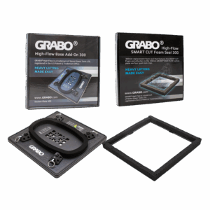 GRABO HIGH FLOW Suction Plate 300 + SMART CUT Foam Seal 300