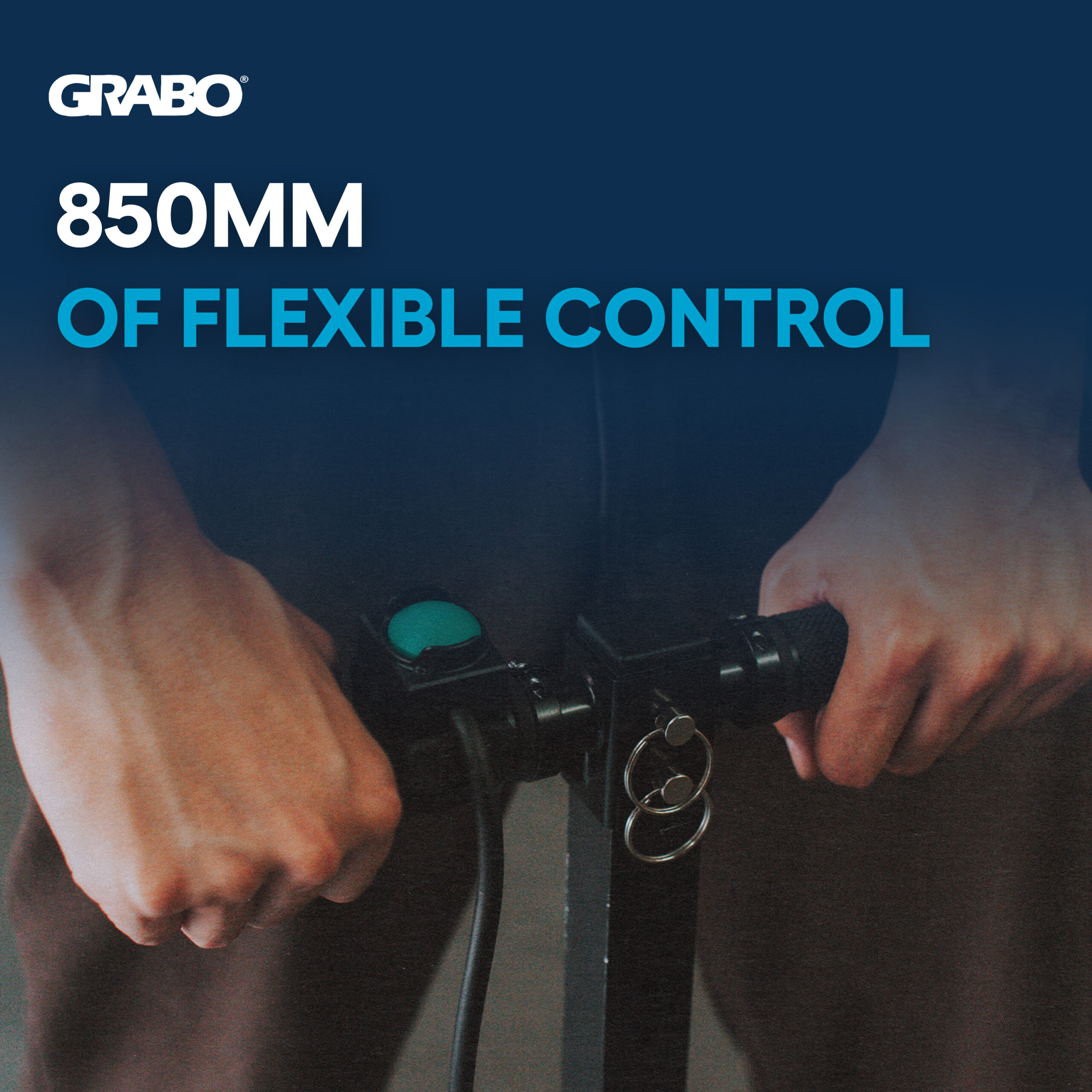 850mm WIRED CABLE FOR GRABO HIGH FLOW – Bild 2