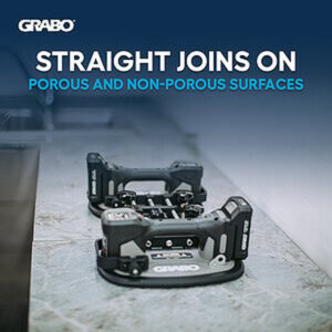 GRABO Seam Setter V2 Stainless Countertop Jig for Vacuum Gripster Lifters