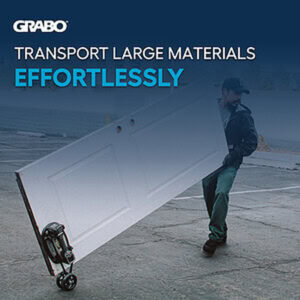 GRABO Roller Wheel Attachment for Slab and Panel Vacuum Gripsters